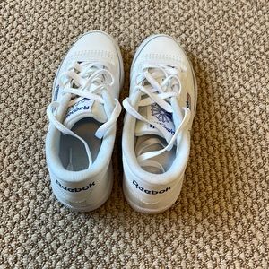 Reebok tennis shoes white and blue color